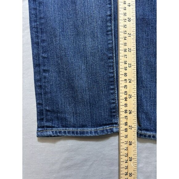 PAIGE | Women's Jeans Skyline Ankle Peg Size 27 Blue Low-Rise Straight 30x27 - Picture 3 of 9